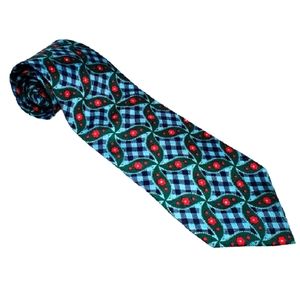 Nautica Dutch Pinwheel Spring Floral Neck Tie